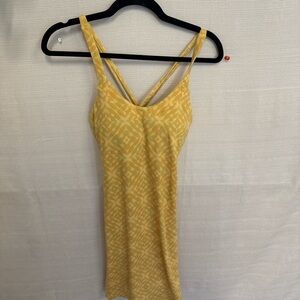 Title nine Gold Fitted Camisole Dress